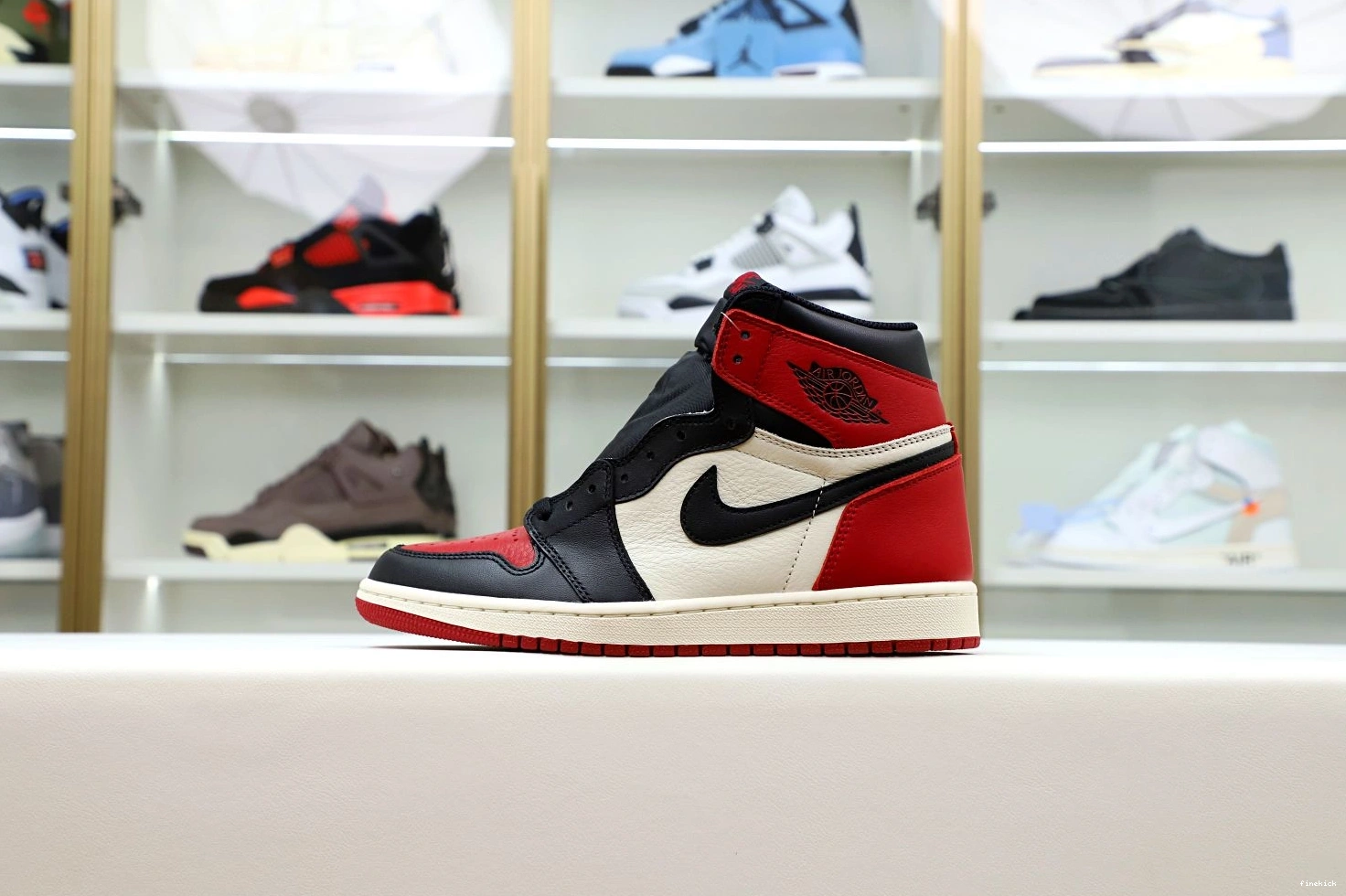 'BRED AIR OG RETRO HIGH 1 TOE' JORDAN 0928
